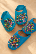 Babouches à perles colorées Enfants