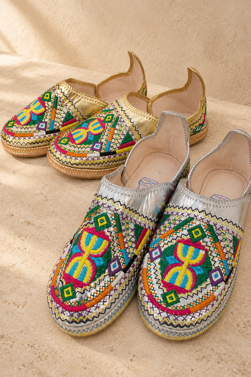 Chaussures brodées SLONBROD