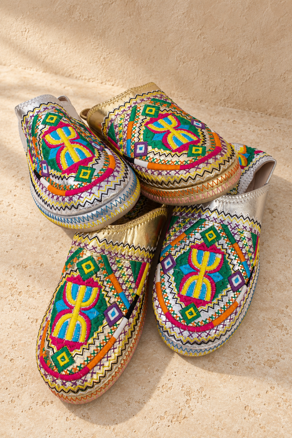 Chaussures brodées SLONBROD
